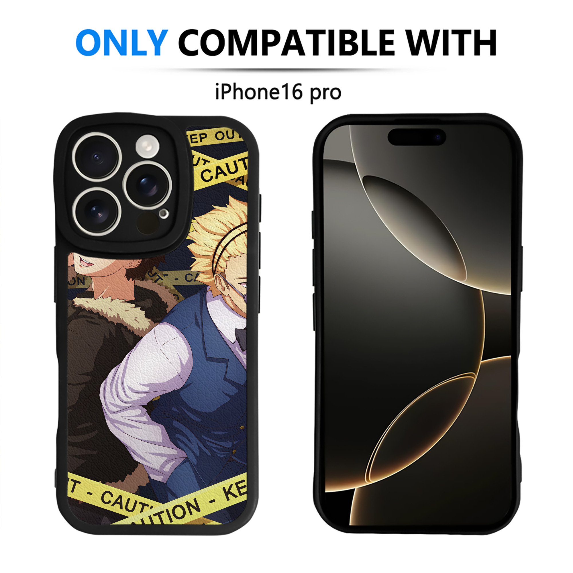 （画像用） ハイキュー!! Haikyu!! 【iPhone 16シリーズ対応】シリコンスマホケース（レザー調） 材質：シリコン